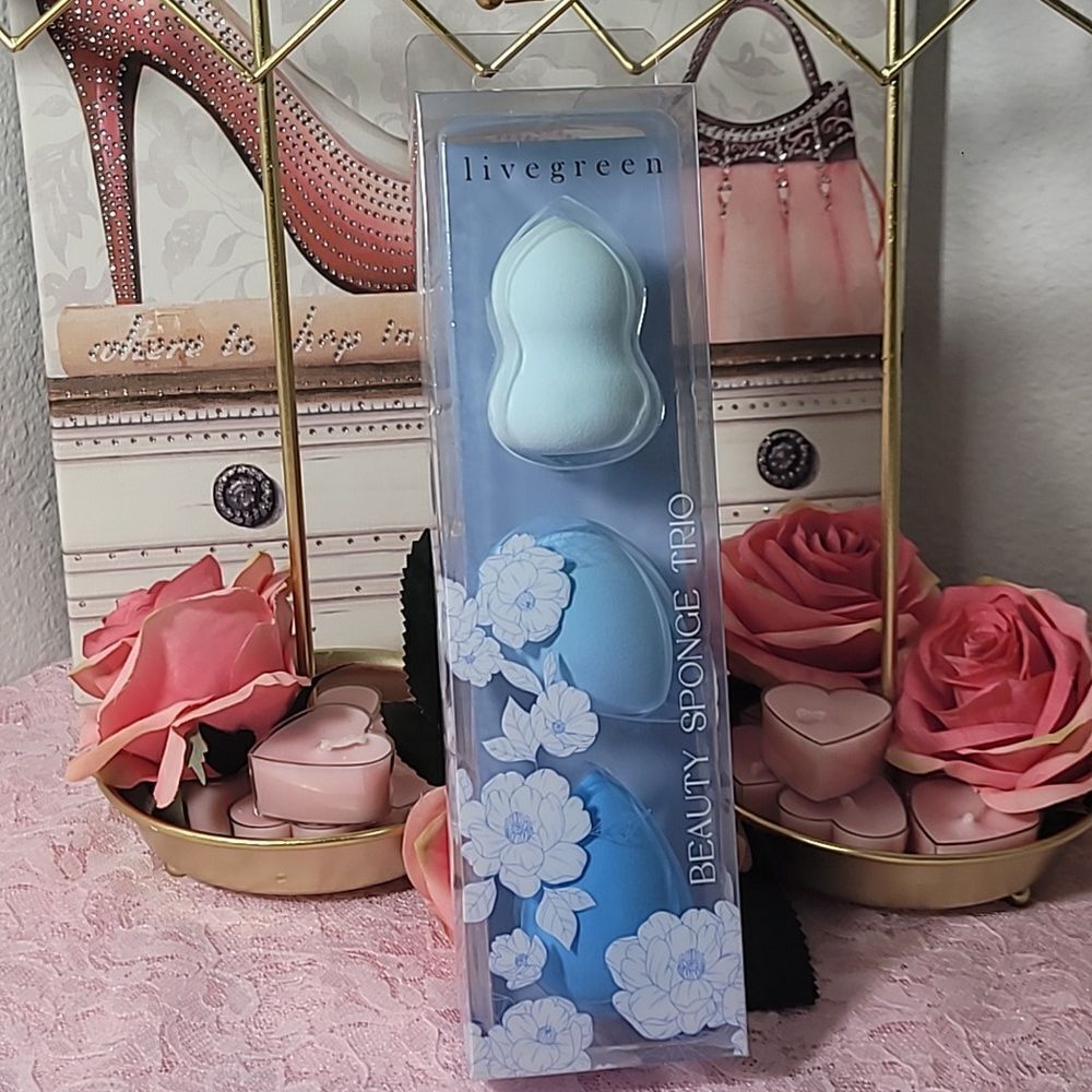 LIVEGREEN  Beauty Sponge Trio 1881